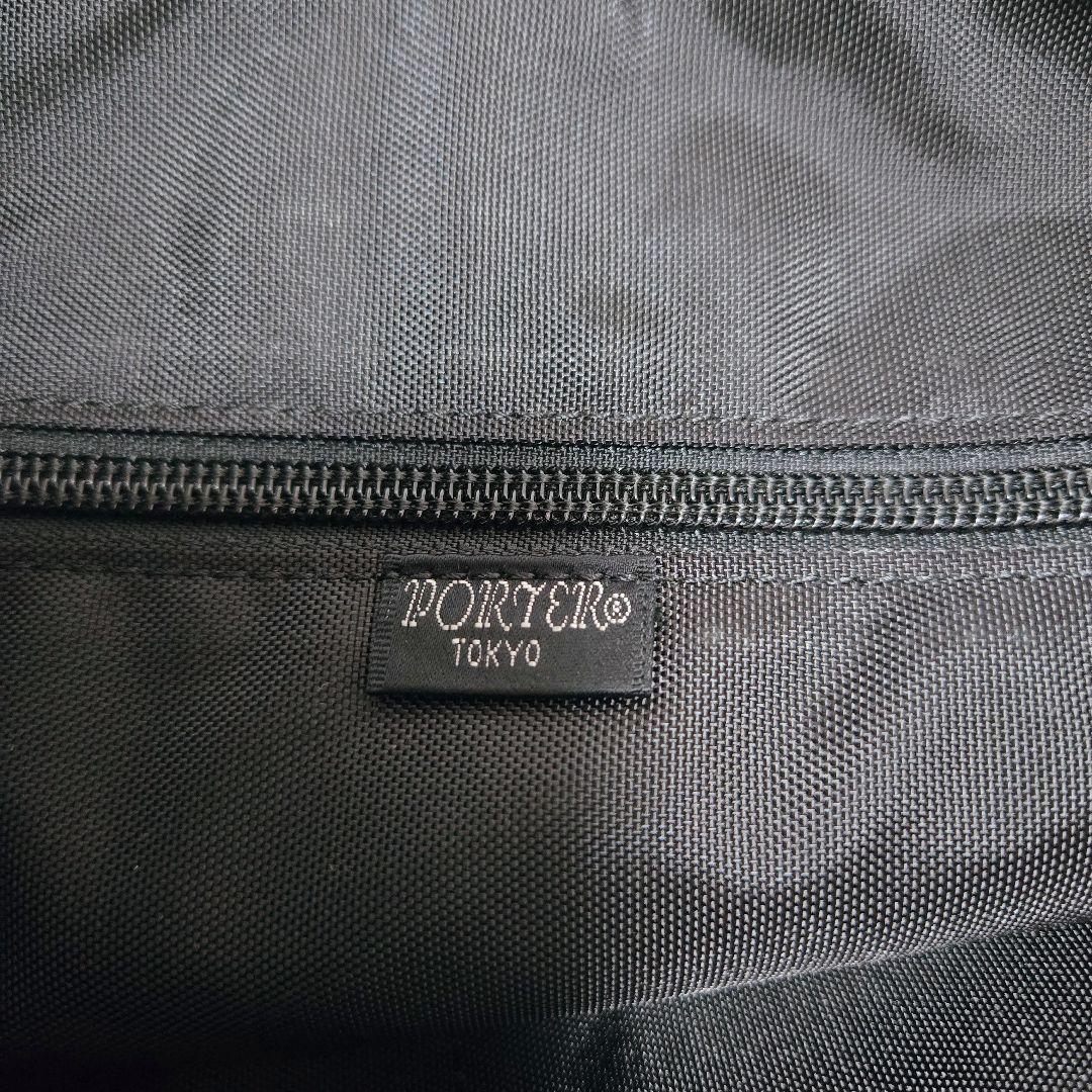 PORTER ポーター ハーフムーン ナイロン ショルダーバッグ 黒