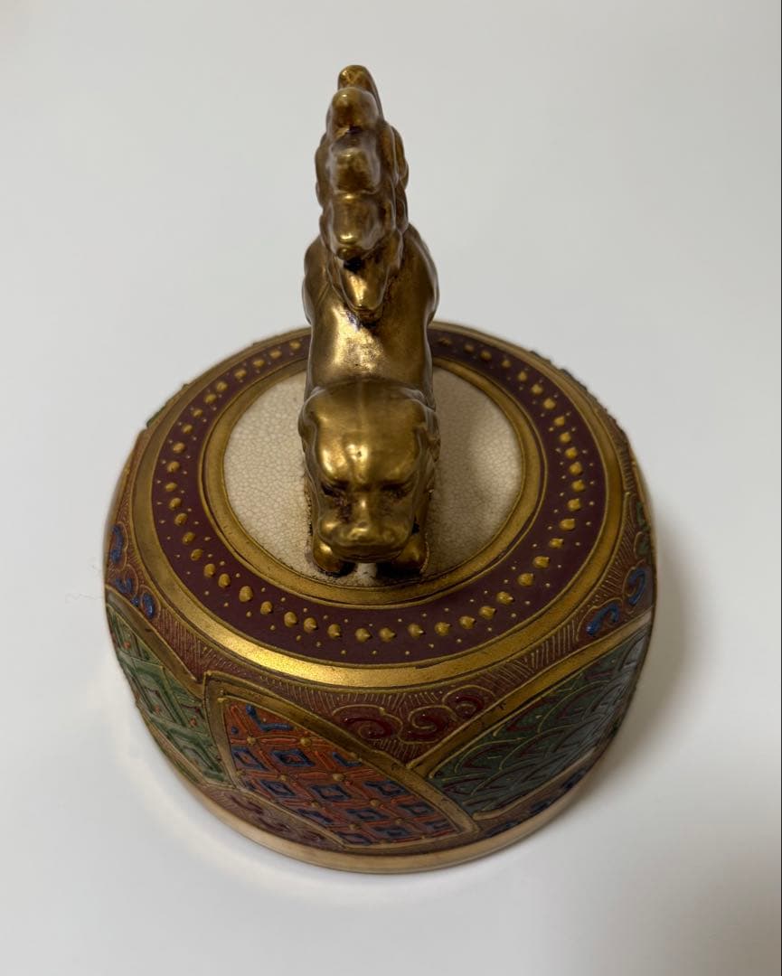 薩摩焼　香炉　飾壺　花器　骨董　古美術品