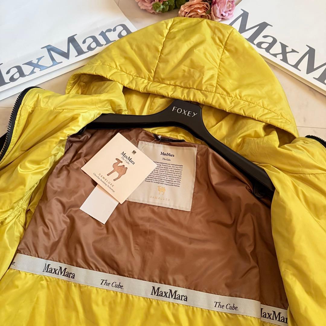 未使用タグ付★22AW マックスマーラ ザキューブ キルティングジャケット 42