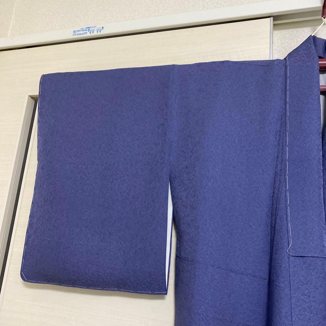 絞り　相良刺繍　付け下げ　しつけ糸付き　未使用美品　正絹　花柄　金糸　袷