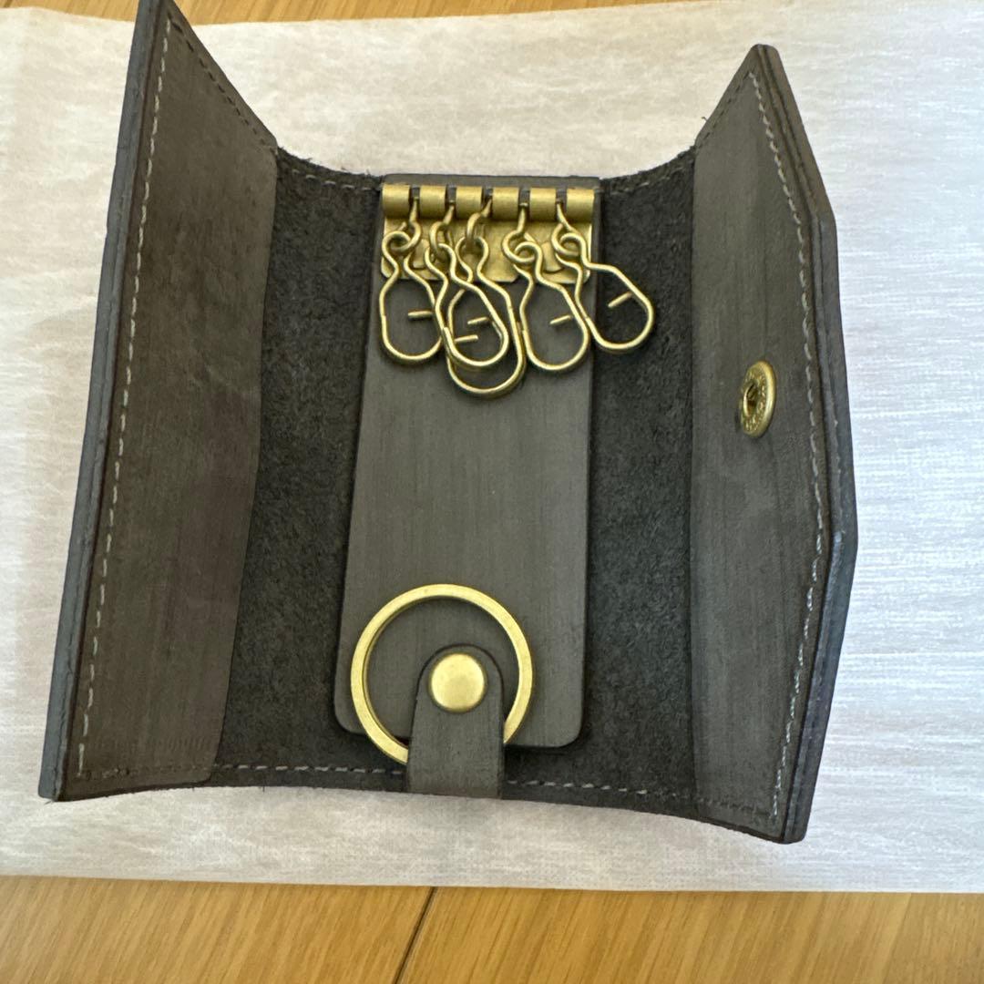 カワニシカバン　リッチーL財布　キーケースセット