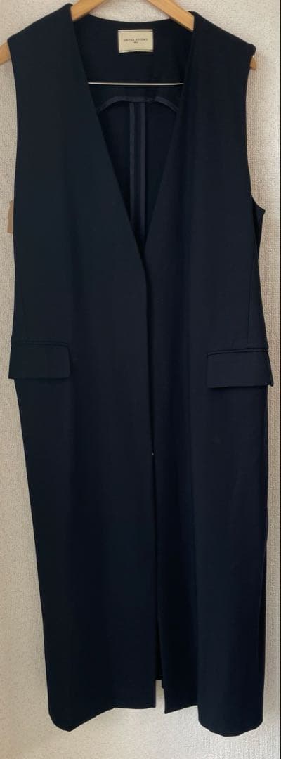 ユナイテッドアローズ ロングジレ ネイビー