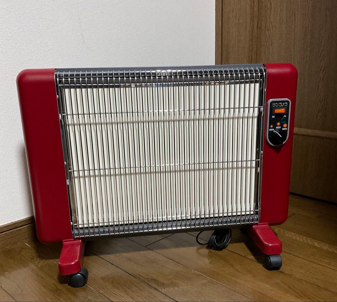 【美品】人気のサンラメラ600w型 ニューセラミックヒーター 日本製