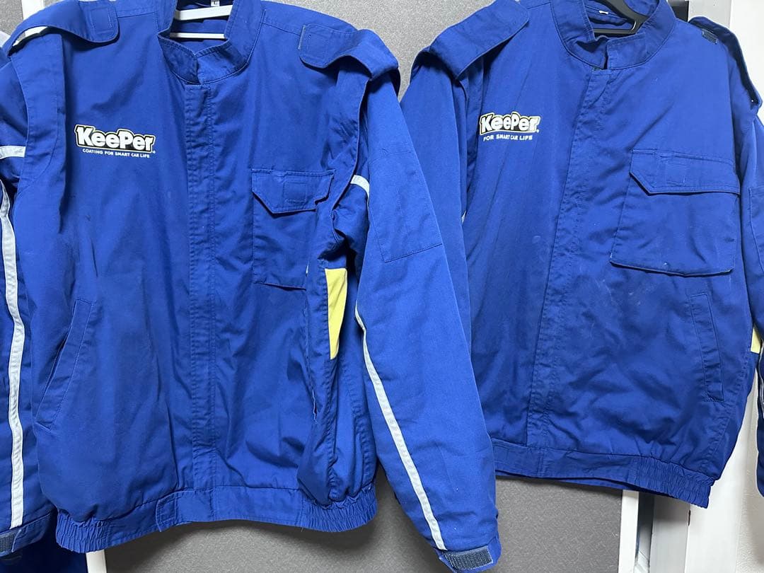 Keeper1級つなぎ5着＋ブルゾン2着セット