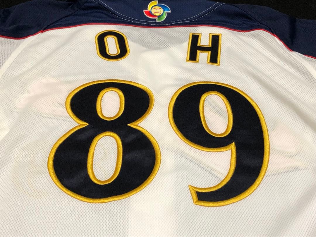 WBC 2006 侍ジャパン 王貞治 ユニフォーム　ミズノ　刺繍　レア