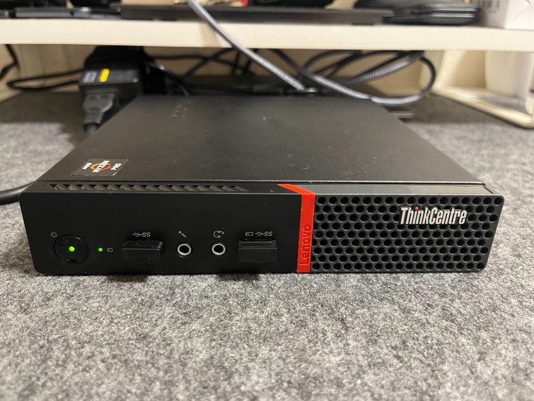 ミニPC Lenovo ThinkCentre M715q Ryzen 5PRO 12GB