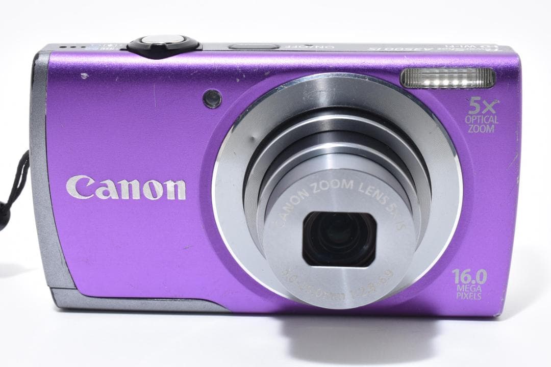 《 美品 》 キヤノン　Canon PowerShot A3500 パープル