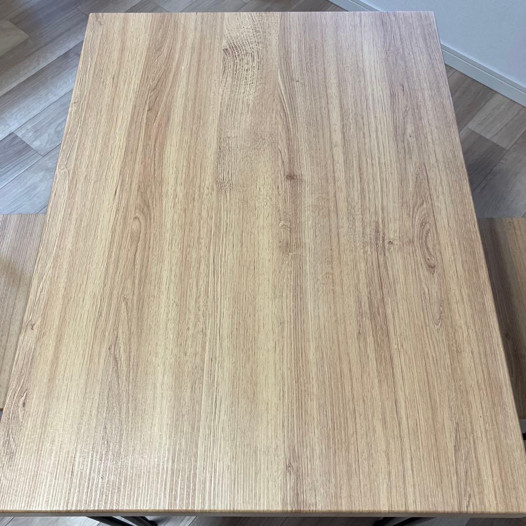 ワンルーム】コンパクト ダイニングテーブル椅子セット　2人用