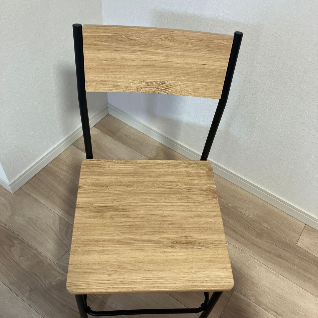 ワンルーム】コンパクト ダイニングテーブル椅子セット　2人用