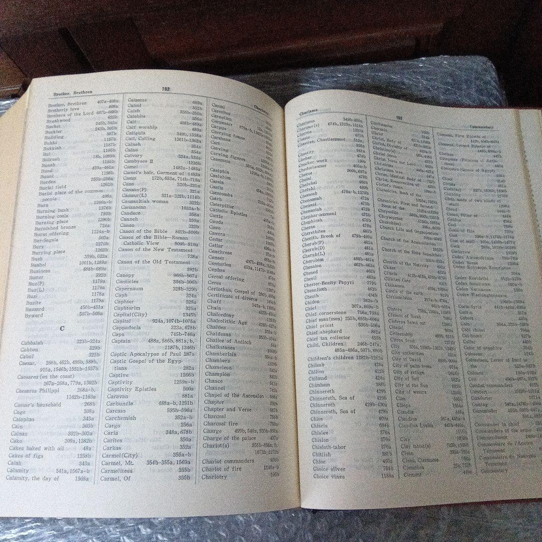 新聖書大辞典　背革背継クロス装上製本　責任編集者　馬場嘉市　キリスト新聞社発行