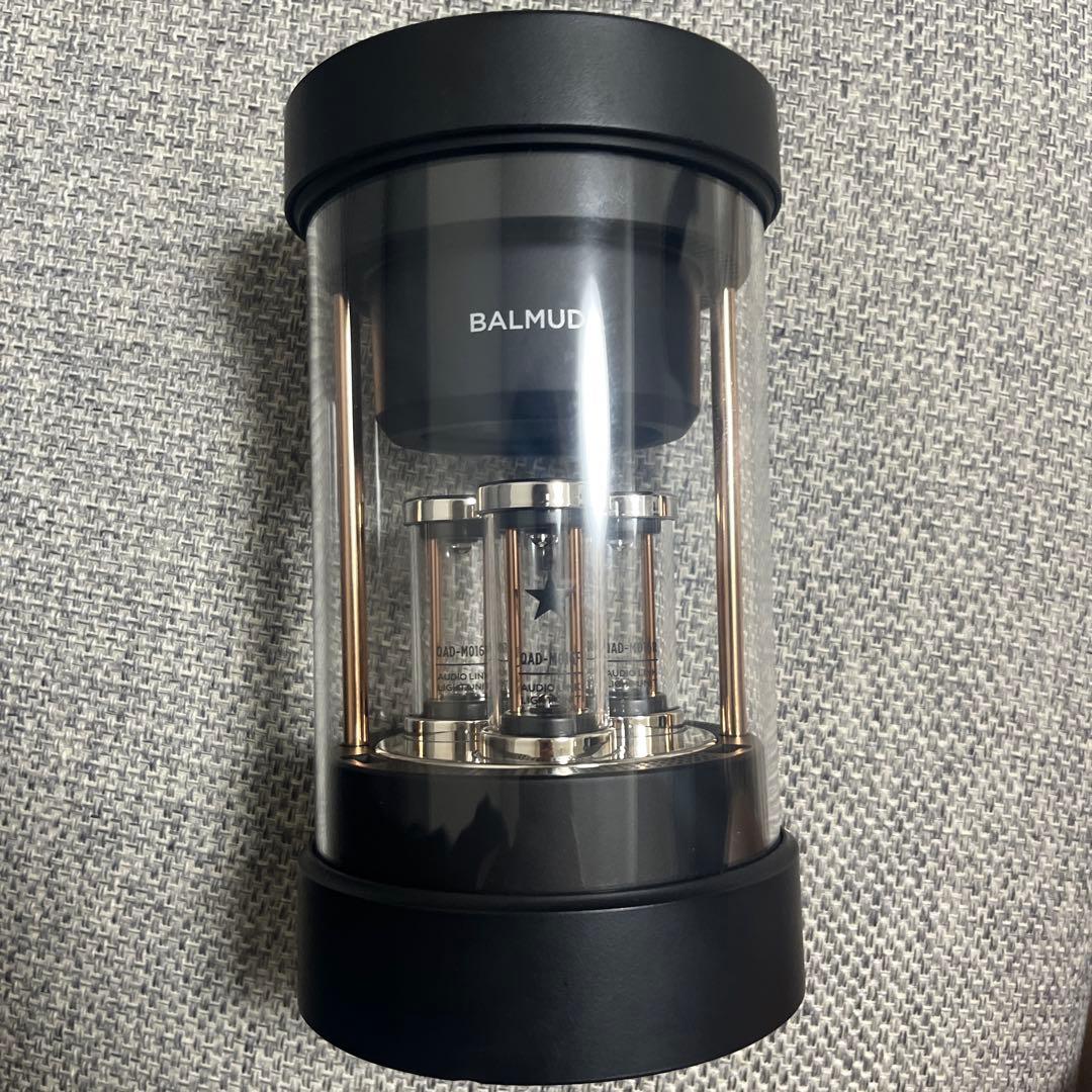 【付属品アリ・未使用に近い】BALMUDA The Speaker Black