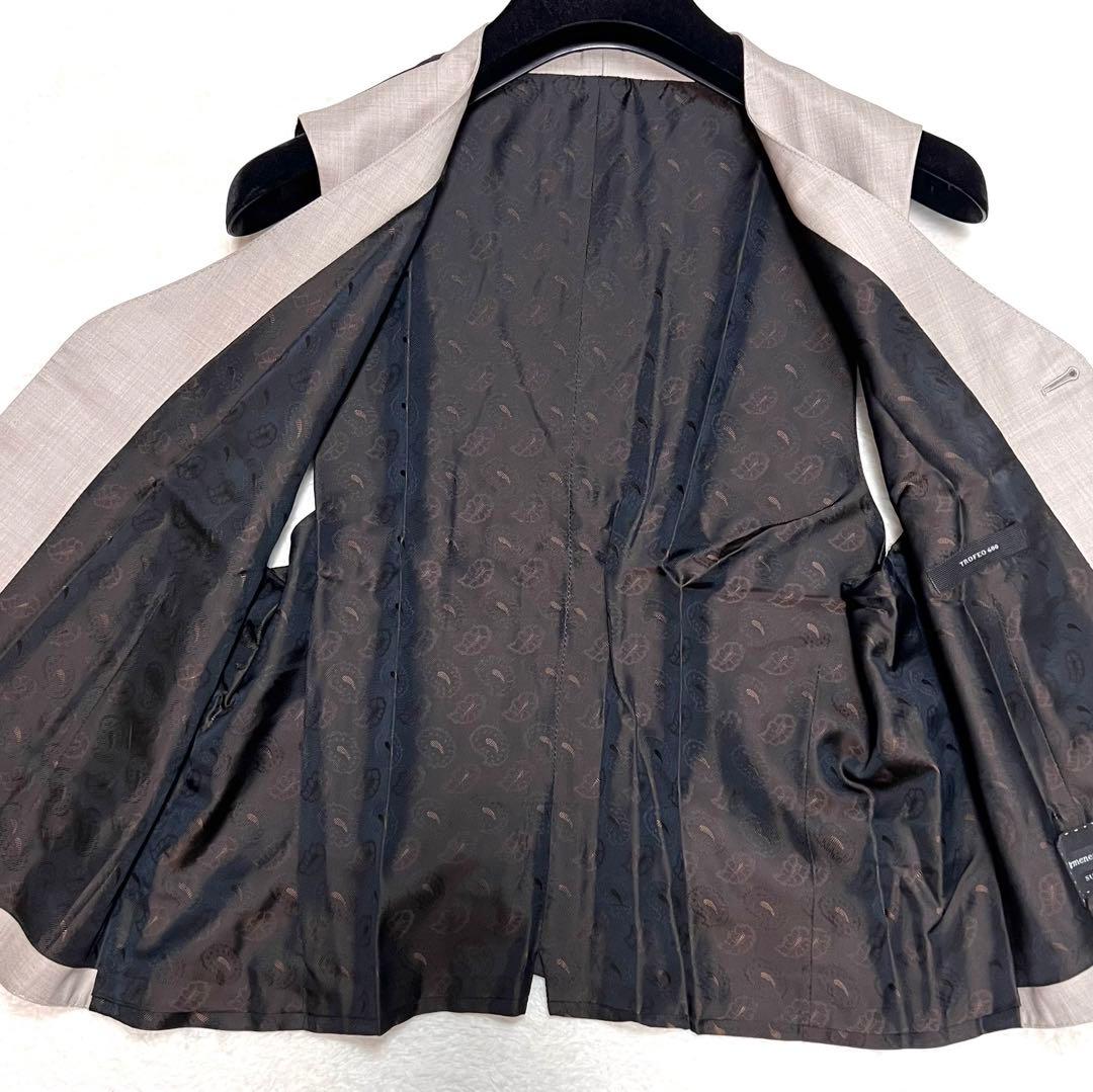 美品 Lサイズ エルメネジルドゼニア スーツ スリーピース 現行 TROFEO