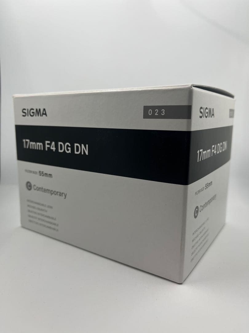 SIGMA 17mm F4 DG DN Eマウントレンズ
