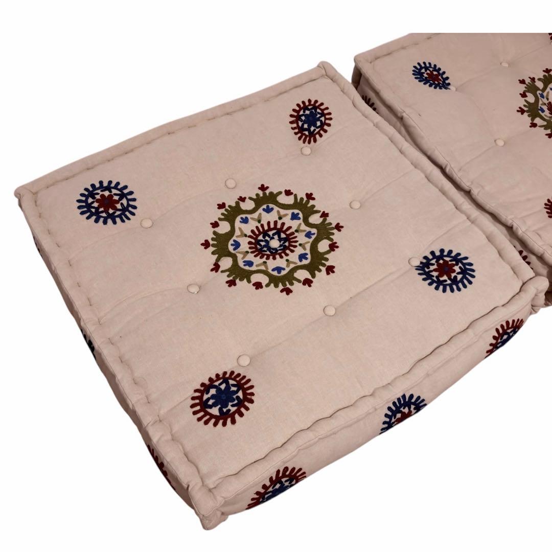 ピ*ノ様 【美品】アデペシュ ブロックマルチソファ 2人掛け