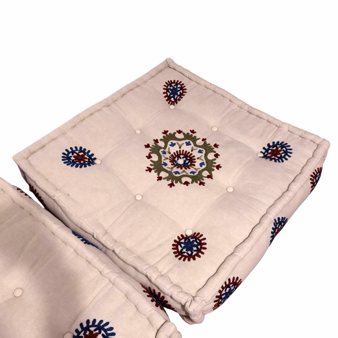 ピ*ノ様 【美品】アデペシュ ブロックマルチソファ 2人掛け