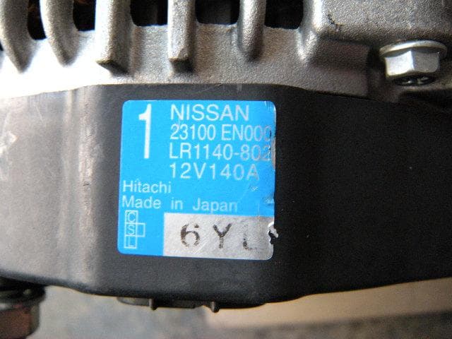 日産　オルタネーター　ＬＲ１１４０-８０２ ２３１００-ＥＮ０００　未使用品