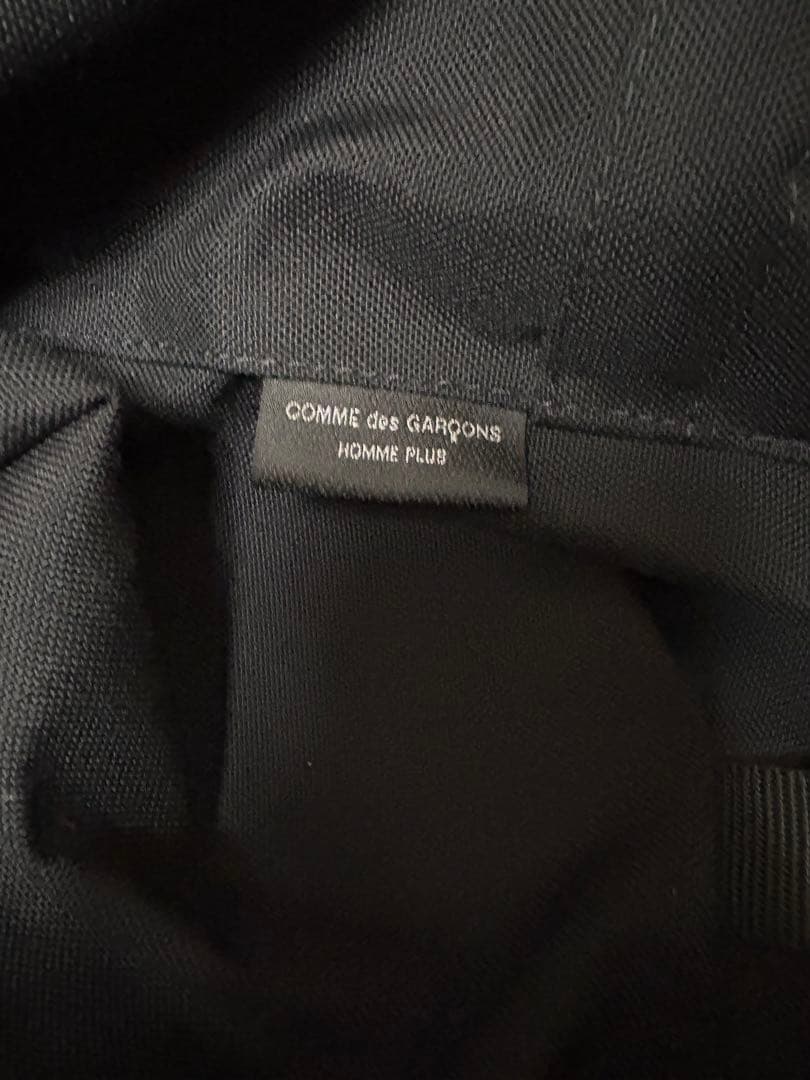 コムデギャルソン オムプリュス ブラックバックパック 大