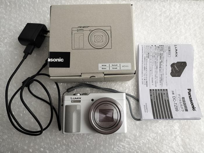 中古 パナソニック コンパクト デジタル カメラ LUMIX DC-TZ99-W