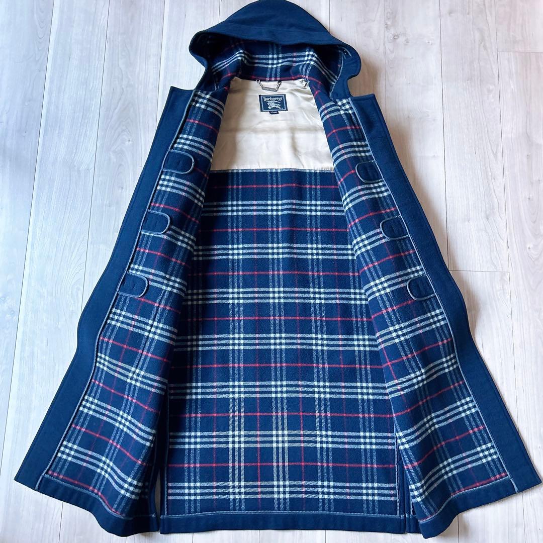Burberrys ダッフルコート ノバチェック LL ヴィンテージ ウール