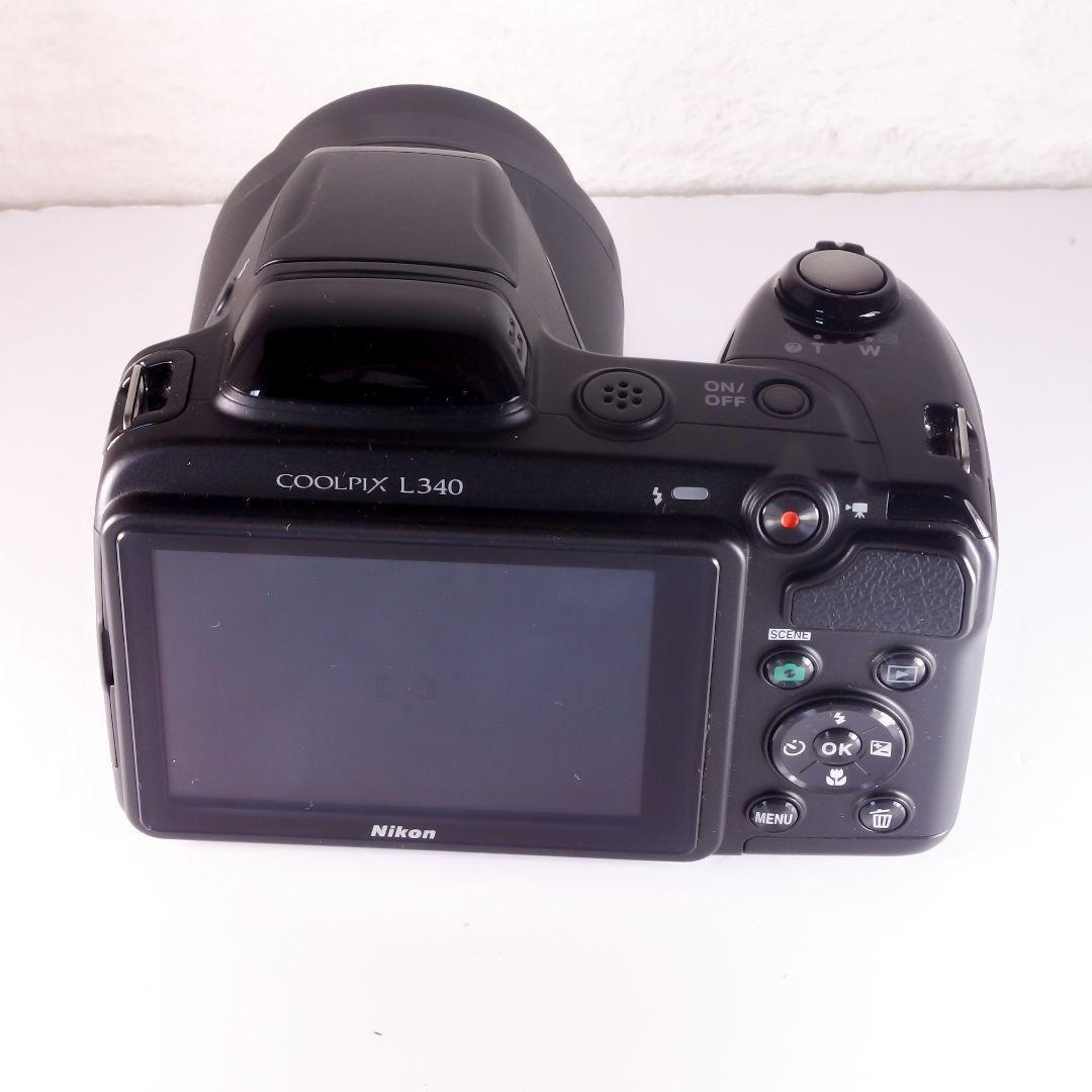 極上完動美品 Nikon ニコン COOLPIX L340 専用ストラップ 説明