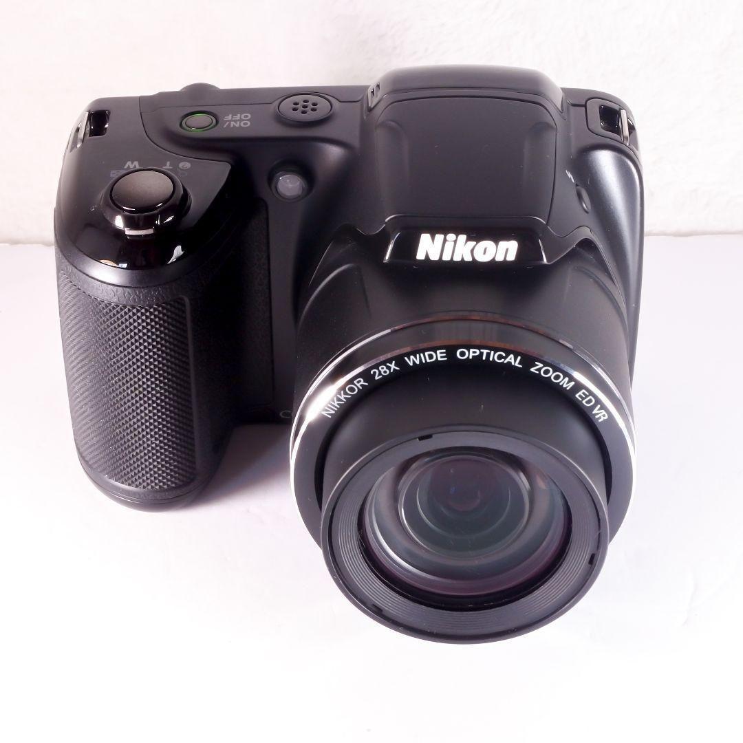 極上完動美品 Nikon ニコン COOLPIX L340 専用ストラップ 説明