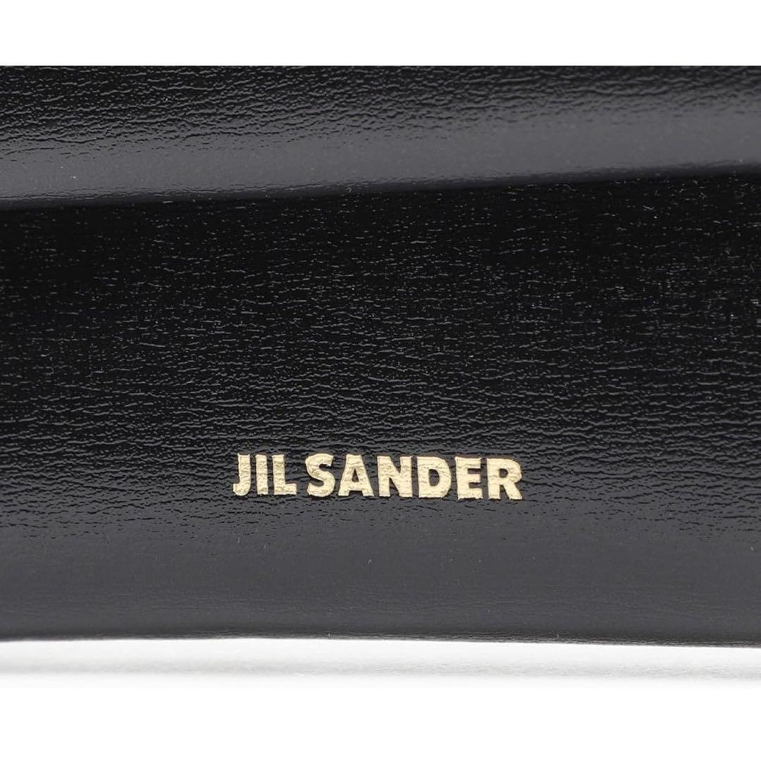 JIL SANDER ブラックレザーケース