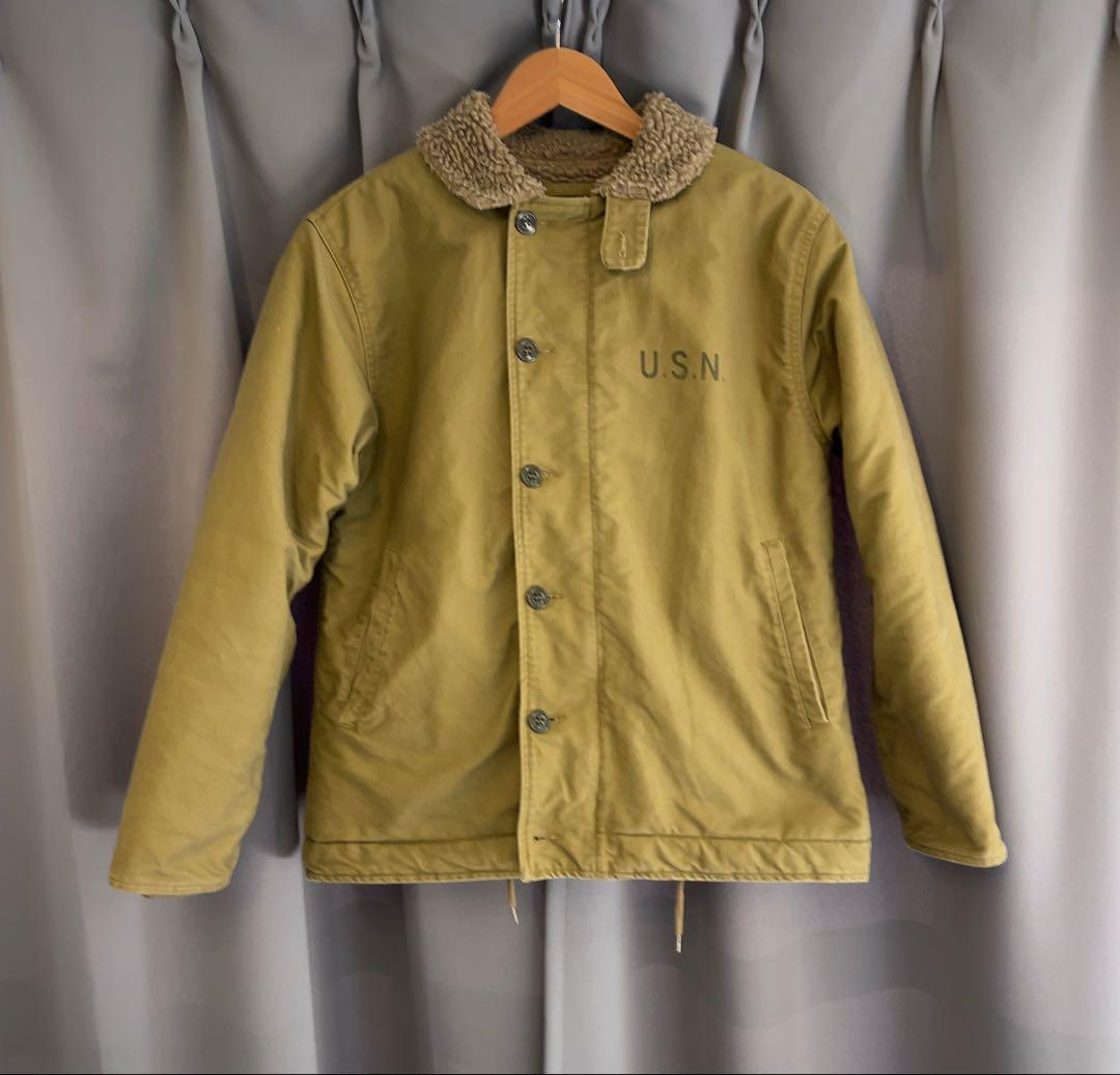 WAIPER.inc ワイパーインク N1デッキジャケット N-1 ミリタリー