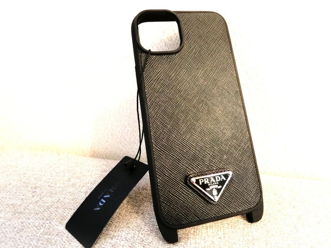 【新品 】プラダ/ iPhone 14 Plus /スマホケース ストラップ付