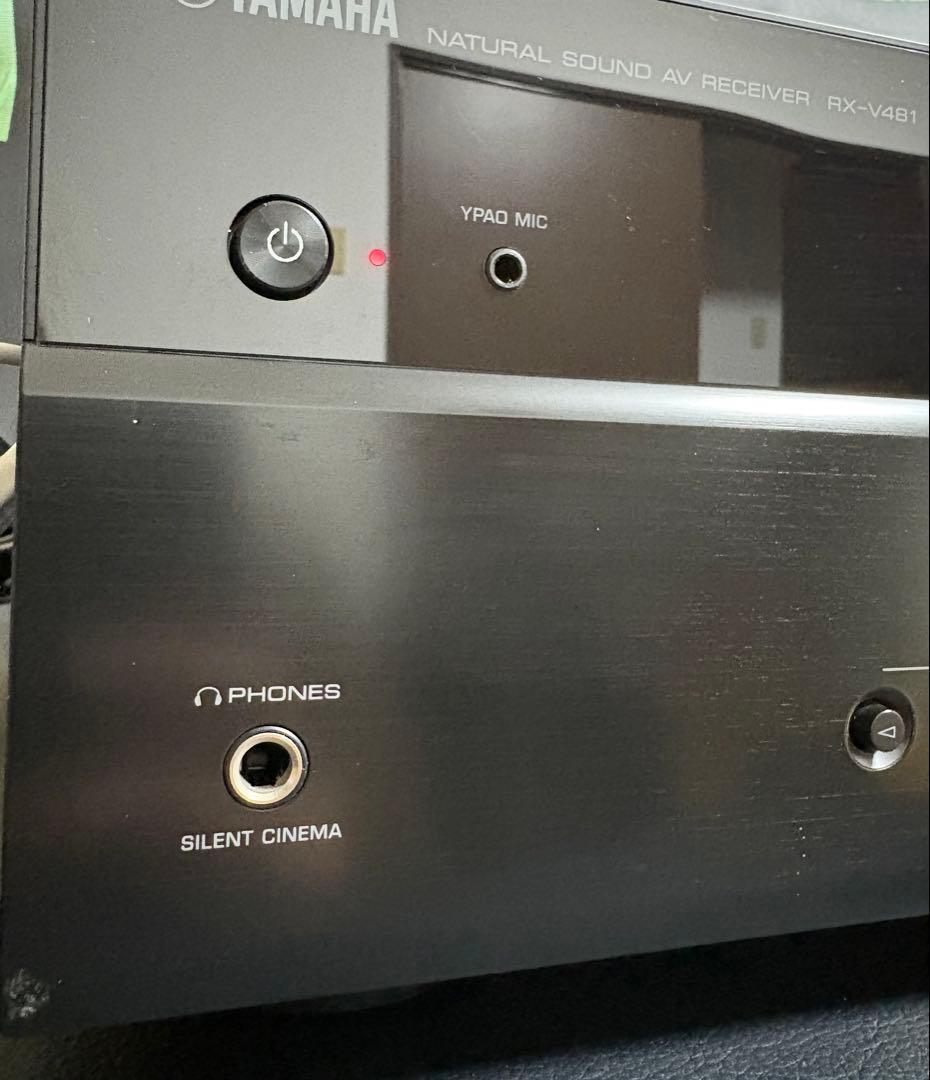 【通電確認済み】YAMAHA AVレシーバー　RX-v481