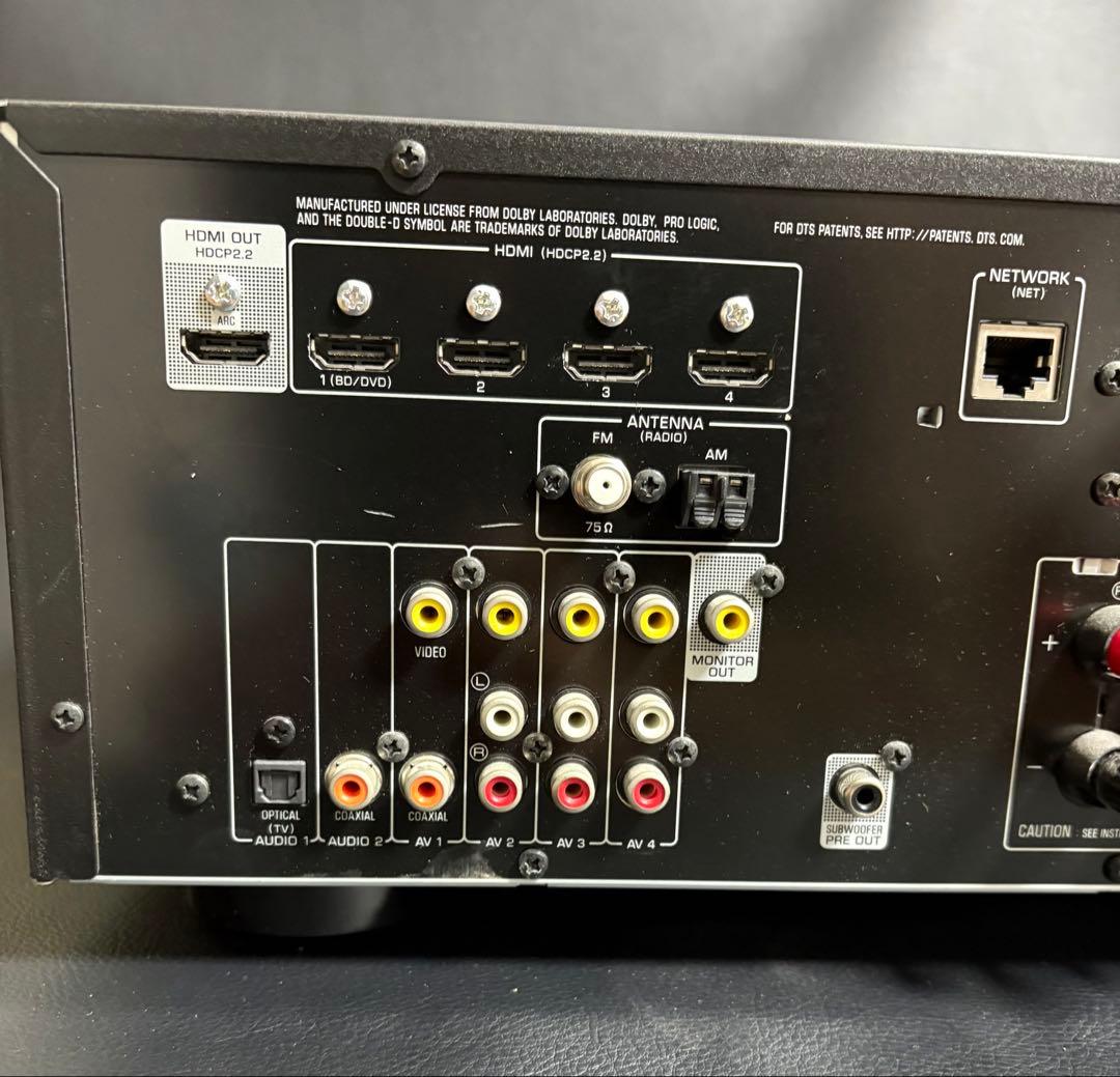 【通電確認済み】YAMAHA AVレシーバー　RX-v481