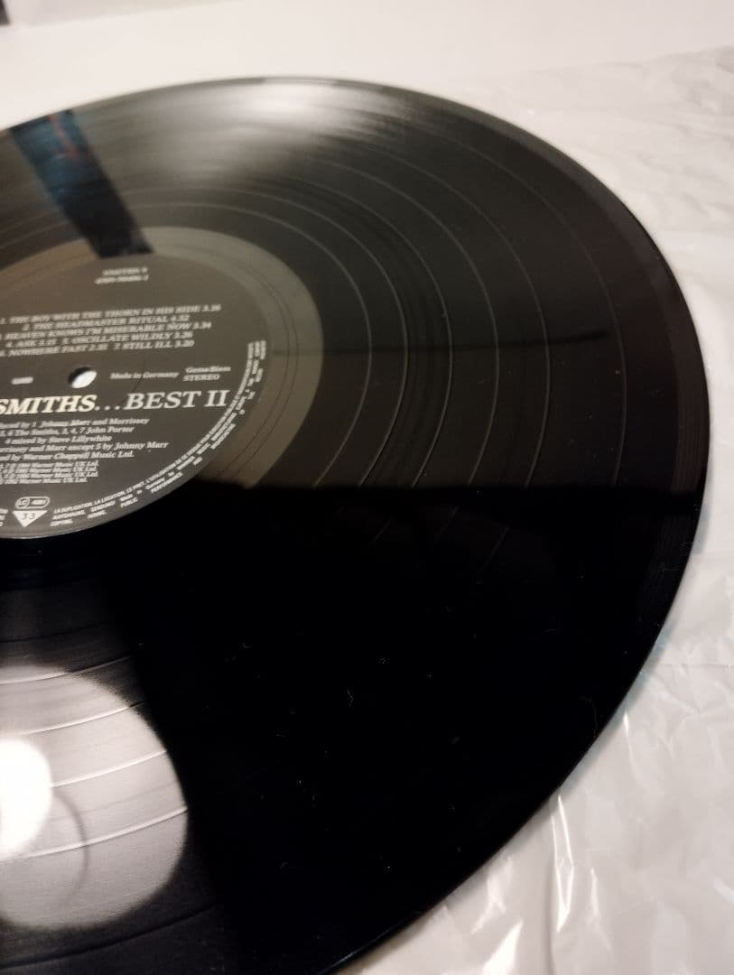 THE SMITHS BEST II UK盤アナログレコード 極上品