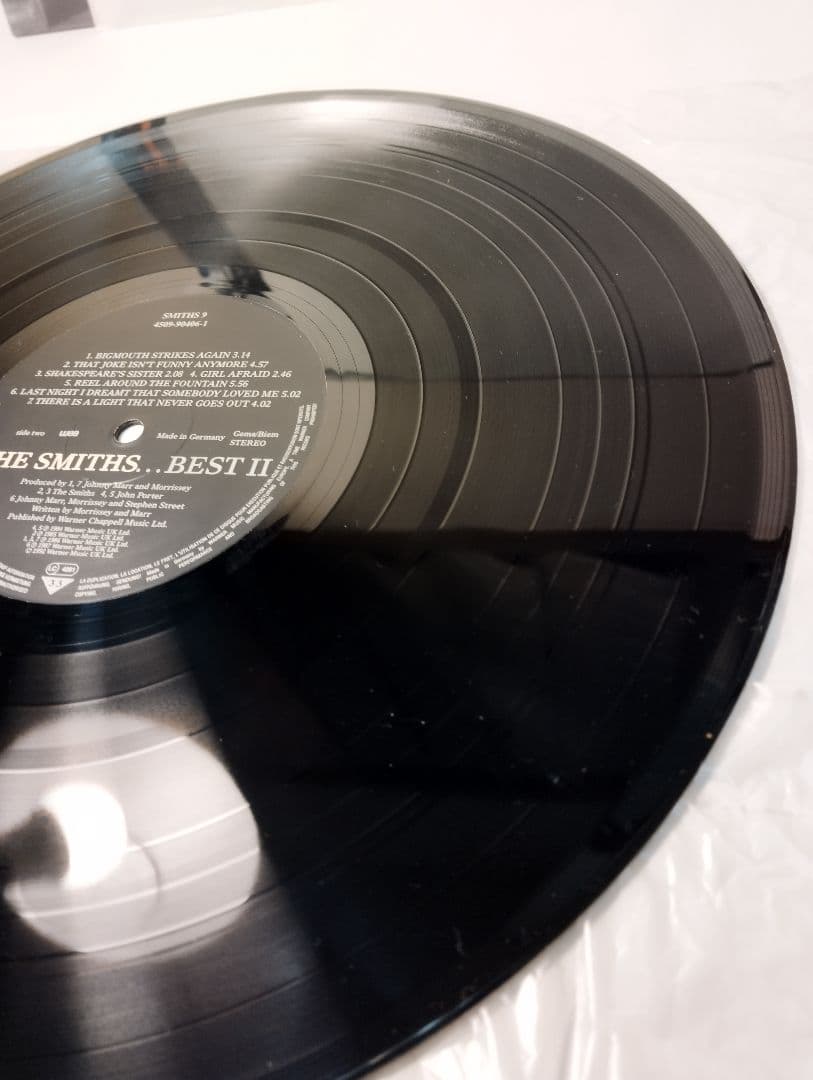 THE SMITHS BEST II UK盤アナログレコード 極上品