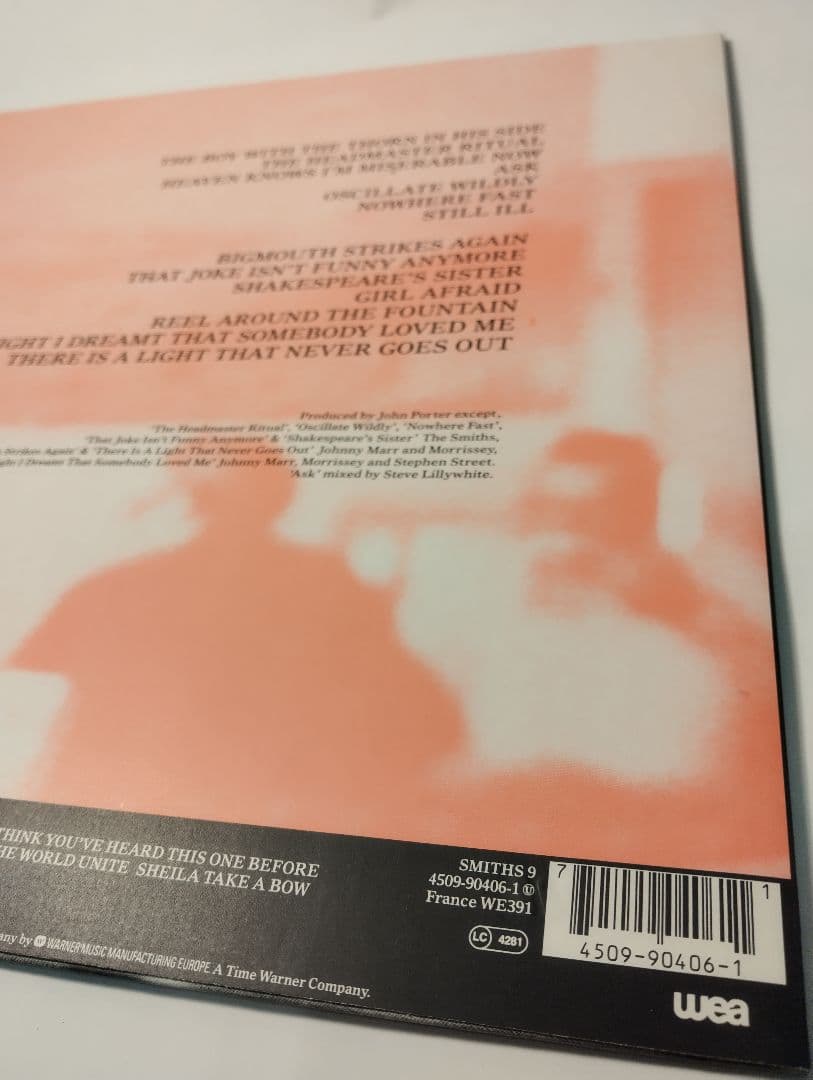 THE SMITHS BEST II UK盤アナログレコード 極上品