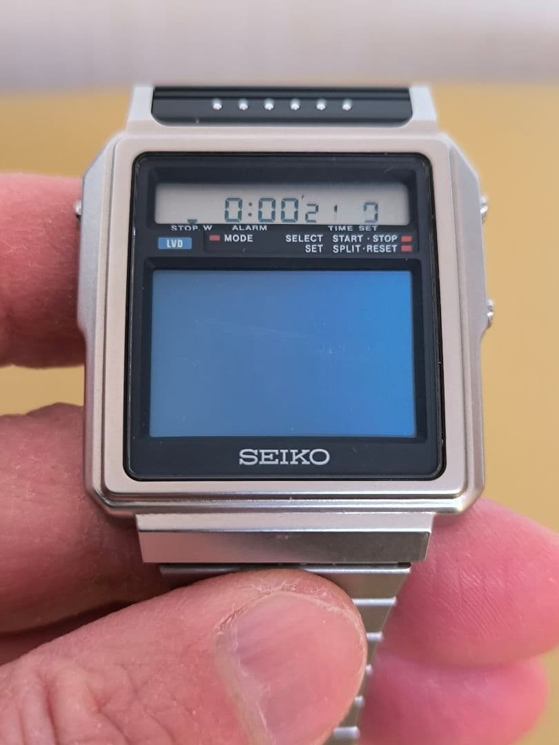 【ジャンク・希少】セイコー「テレビウオッチ」（DAX002 T001-5010）