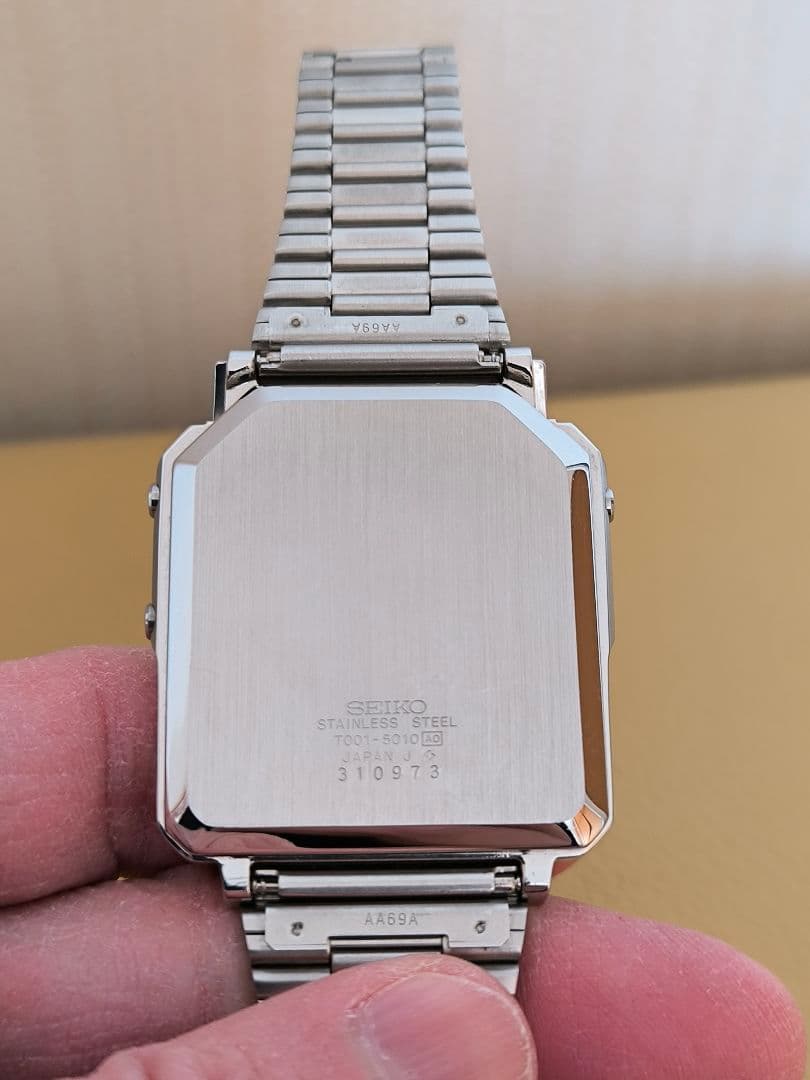 【ジャンク・希少】セイコー「テレビウオッチ」（DAX002 T001-5010）