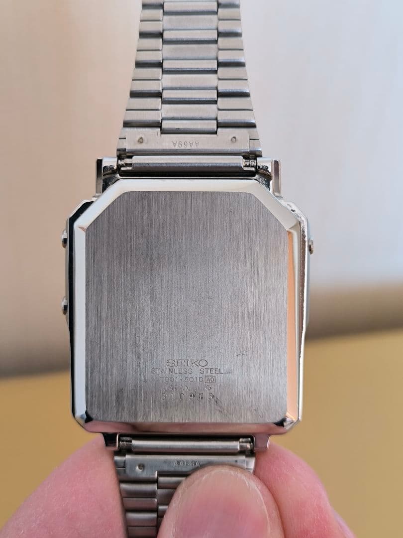 【ジャンク・希少】セイコー「テレビウオッチ」（DAX002 T001-5010）