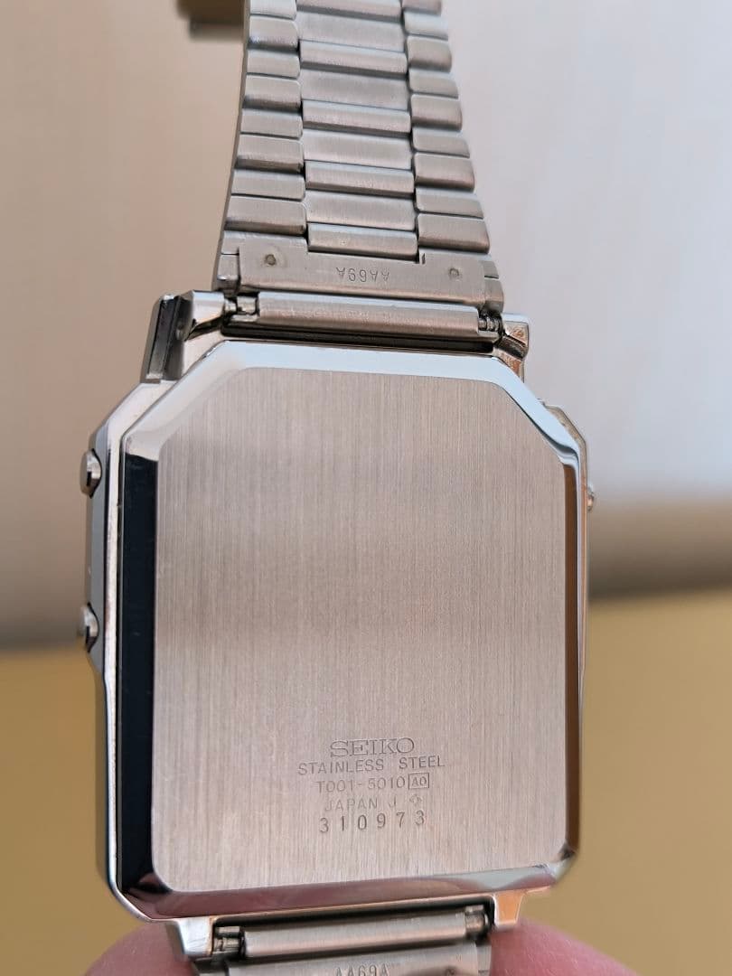 【ジャンク・希少】セイコー「テレビウオッチ」（DAX002 T001-5010）