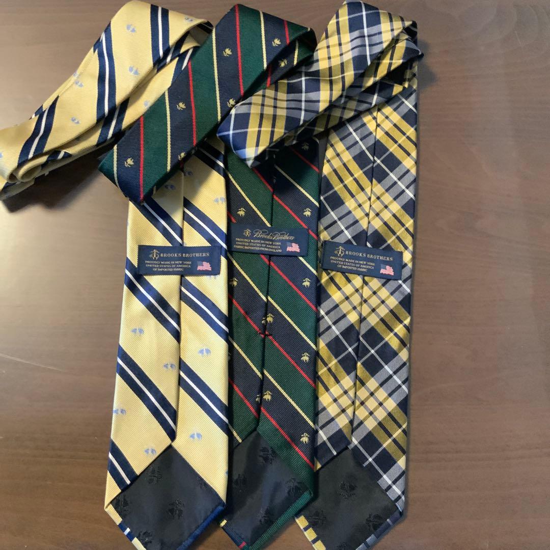 Brooks Brothers ネクタイ　3本セット