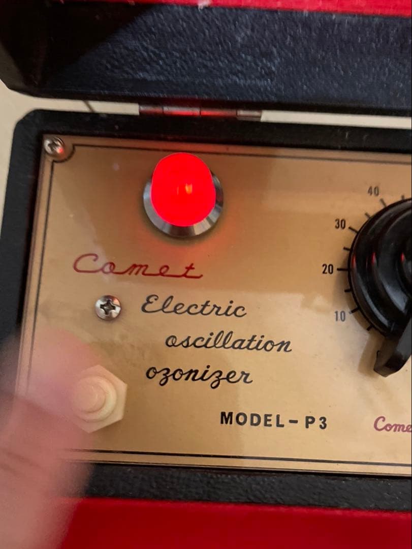 【激レア】レトロ コメット電機 美顔器 P-3型 1966年