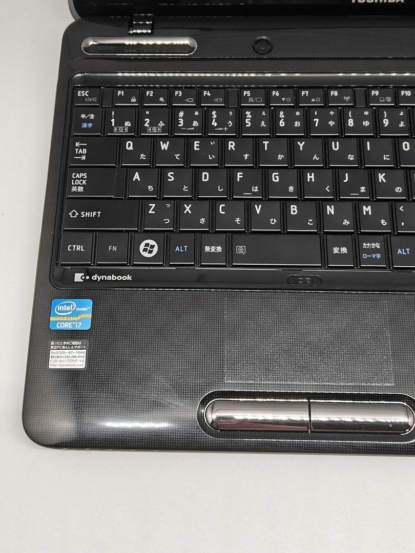 【東芝】爆速 Corei7/新品SSD128GB ノートパソコン C10