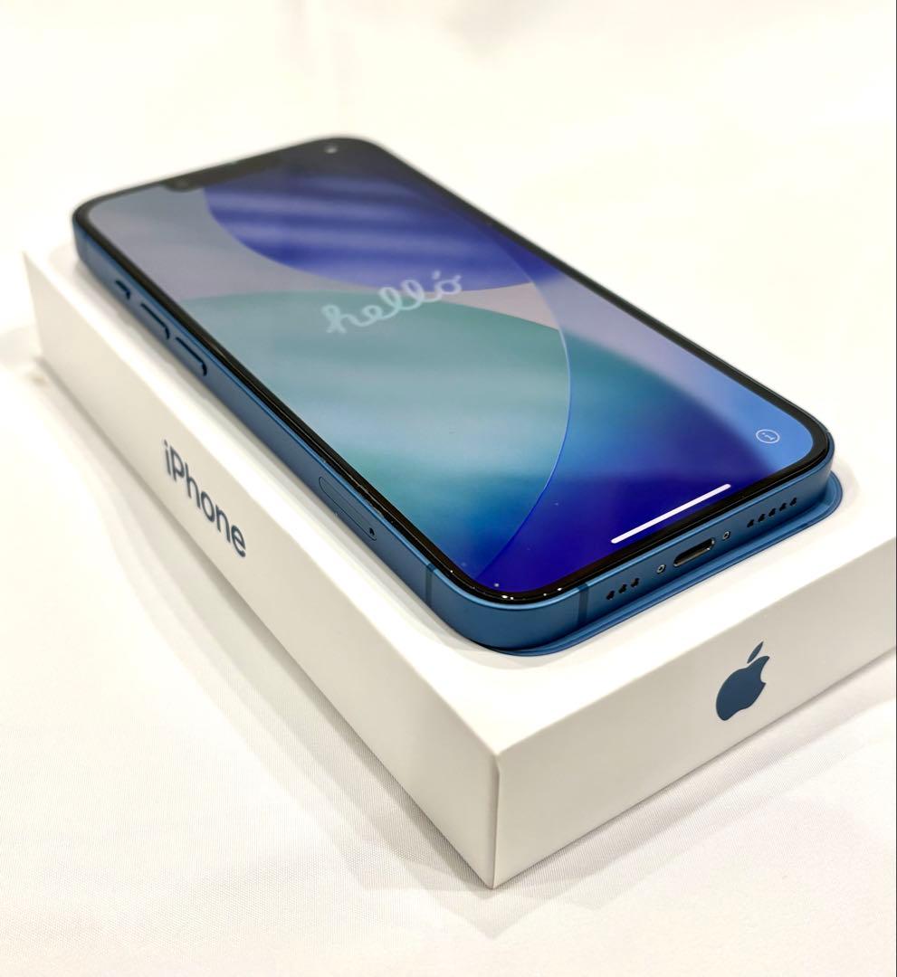 iPhone 13 512GB SIMフリー 箱あり PITAKAケースおまけ付