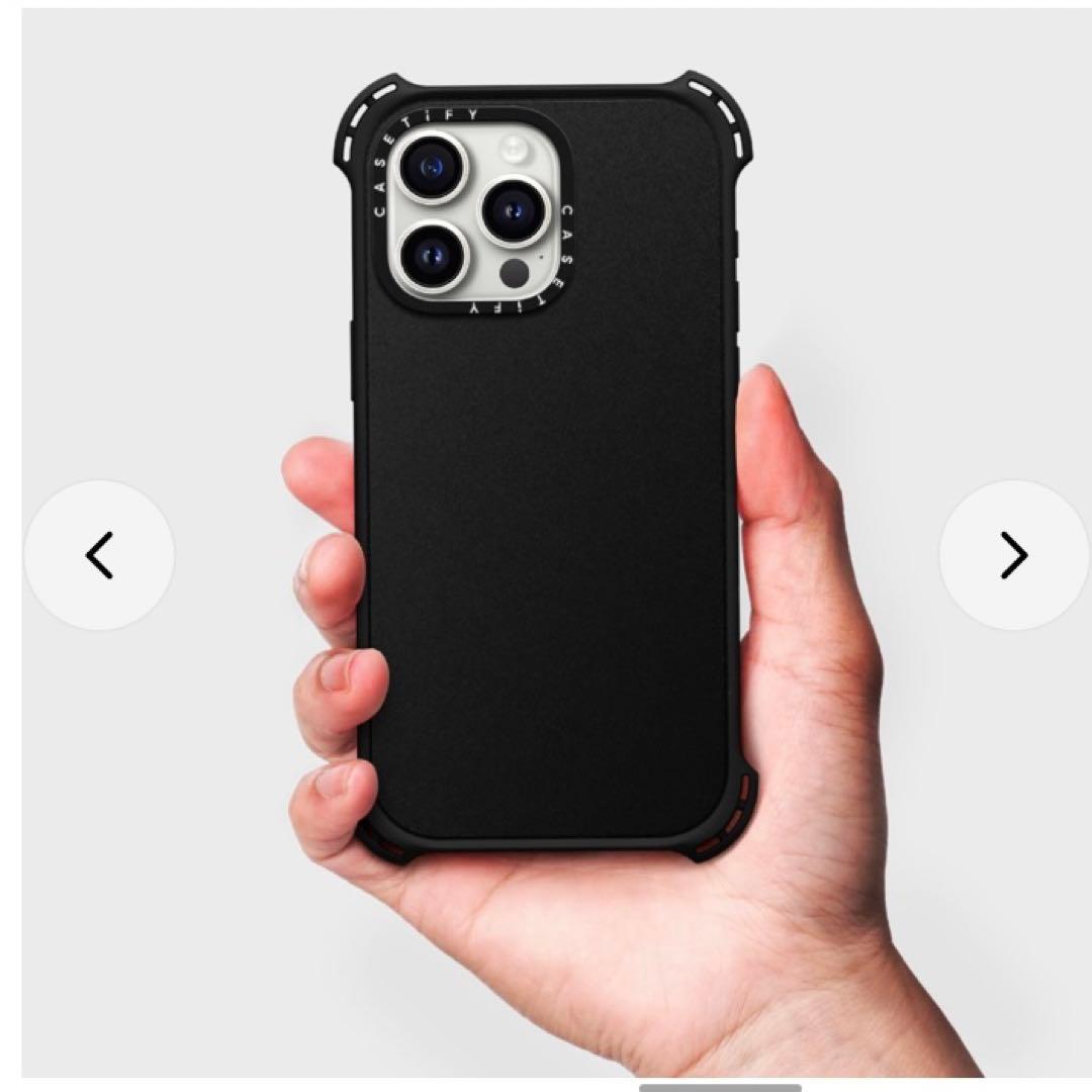 CASETiFY　ケース MagSafe対応　iPhone15pro max　黒