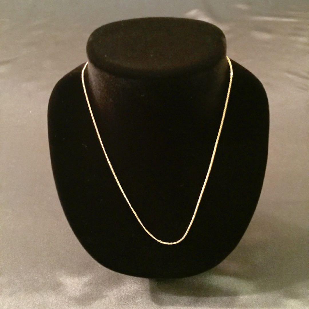 K18（18金）喜平ネックレスチェーン 40cm 約0.8g 日本製　新品