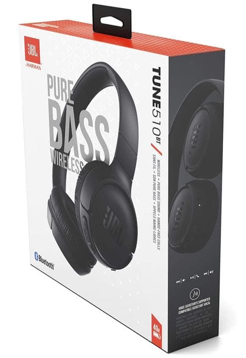 JBL TUNE 510BT Bluetoothヘッドホン密閉型/最大約40時間