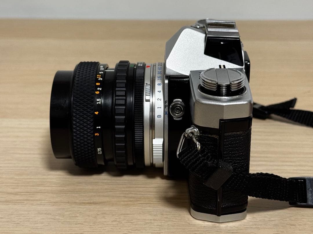 OLYMPUS OM-1 レンズ付き オリンパス フィルムカメラ 自宅保管品