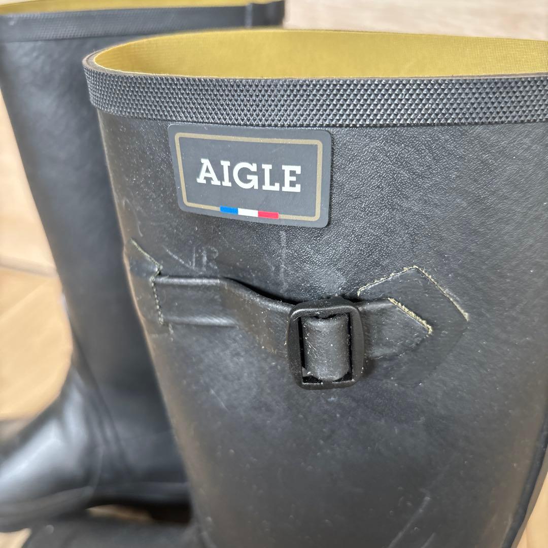 エーグル　メンズ長靴　38