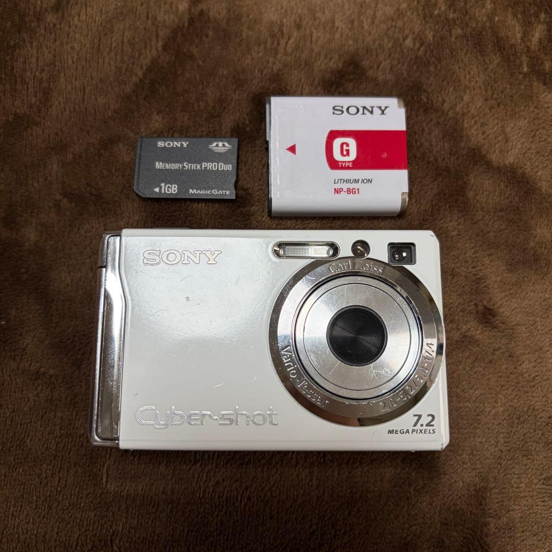 sony cyber-shot DSC-W80 デジカメ　動作確認済み