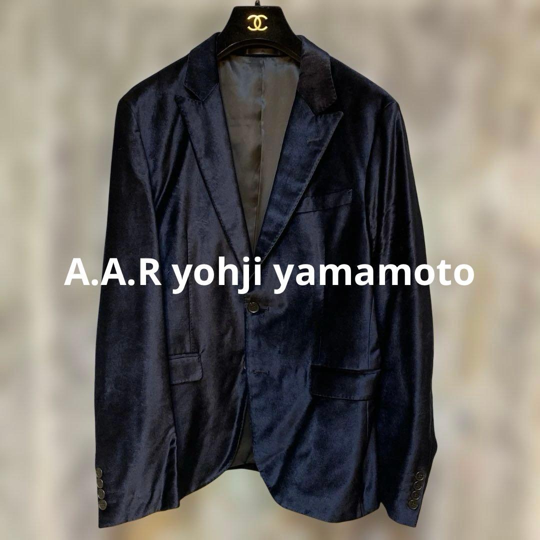A.A.R yohji yamamoto ベルベットテーラード　ベロアジャケット