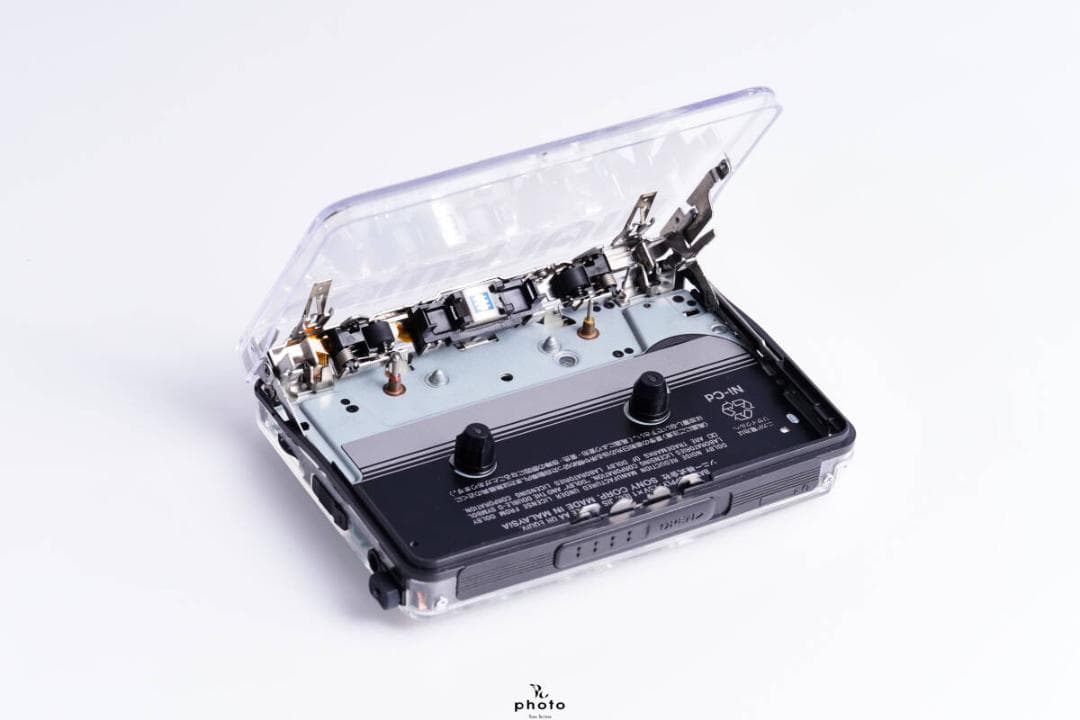SONY WALKMAN 透明外装 真鍮製フライホイール WM-EX610