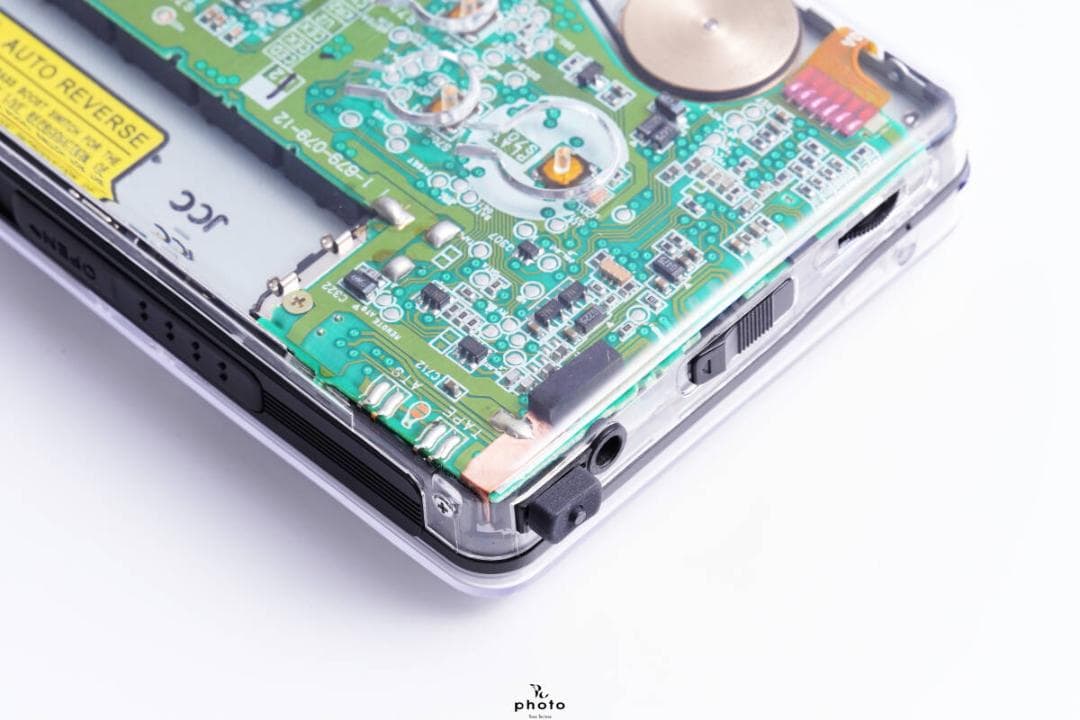 SONY WALKMAN 透明外装 真鍮製フライホイール WM-EX610